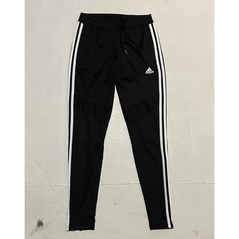 Adidas Women Activewear Track Pants‎ Size XS Black Climacool Zip Cuffs Classic